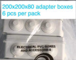 Adaptable box 200x200x80