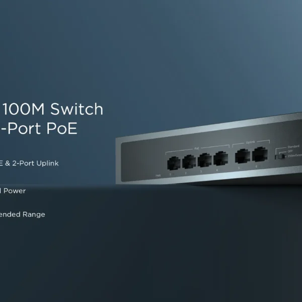 Imou 6port 10/100Mbps Poe Switch SF106p