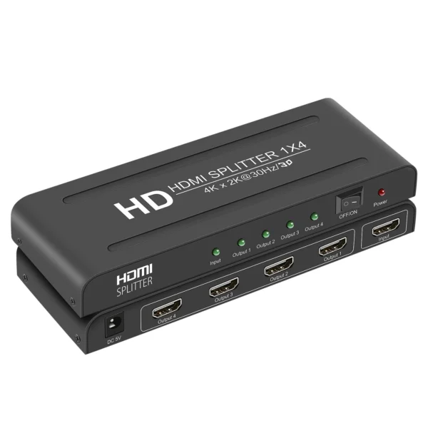 4K 1x4 HDMI Splitter